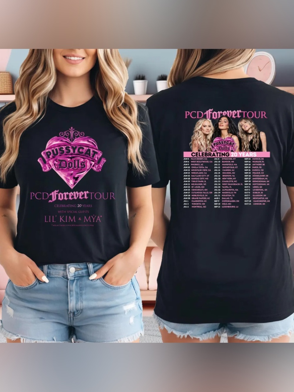 The Pussycat Dolls 2026 Shirt, Music Merch Tour 2026 Graphic Tee, Music Concert